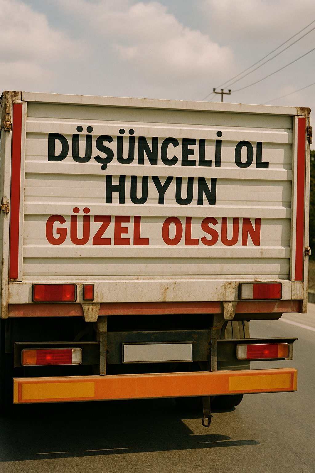 Kamyon Arkası Yazılar