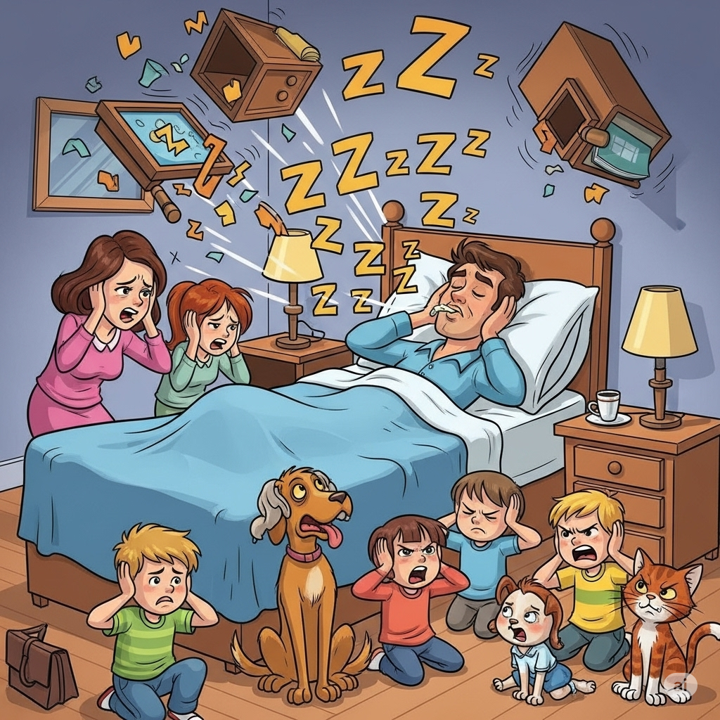 Gece Uyandıran Adam - fıkra