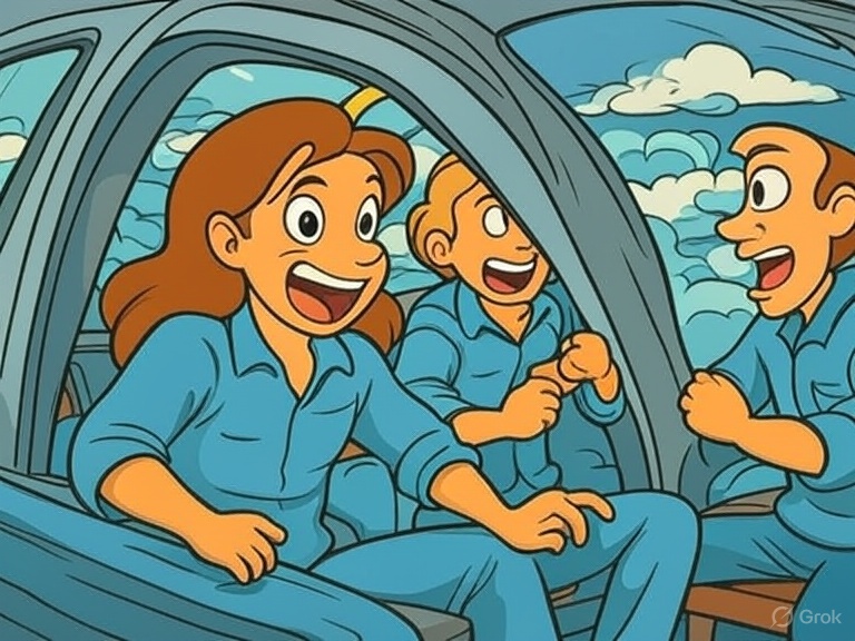 Fıkra uçak kapısı