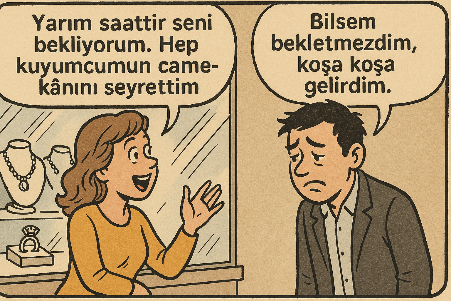 Kuyumcu Karikatür