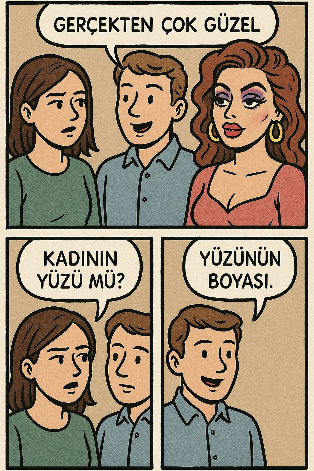 Karikatür Makyaj