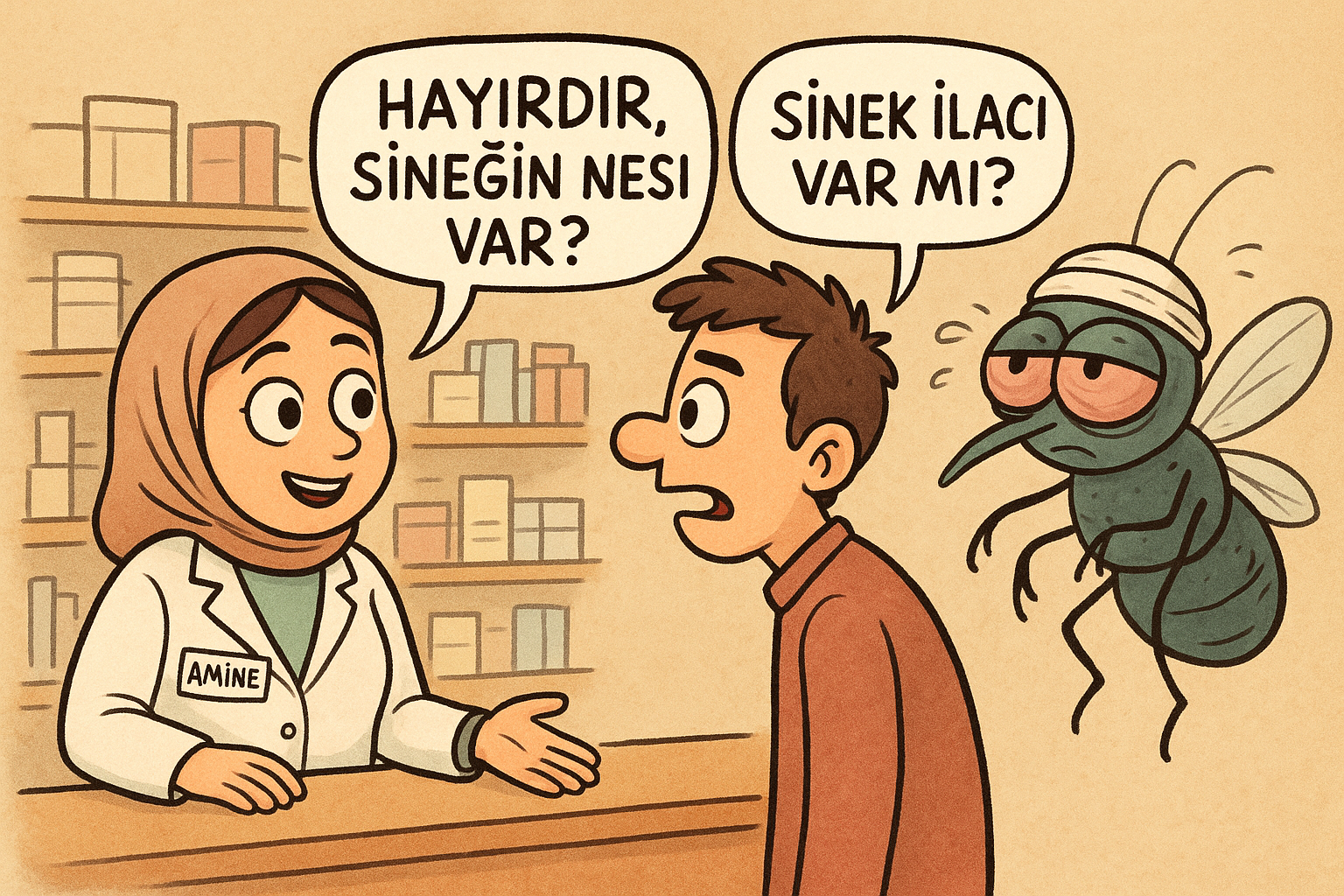 Kısa Fıkra, fıkra, karikatür
